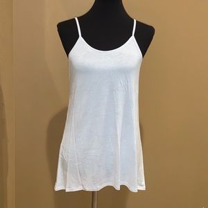 BKE Core White Flowy Camisole